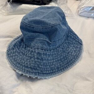 Zara Kids Blue Denim Sun Hat